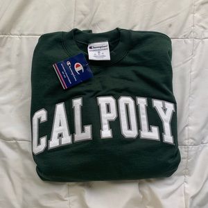 Cal Poly Green Crewneck